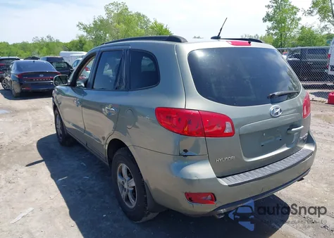 2008 Hyundai Santa Fe Gls из США, поврежденный, VIN 5NMSG73D28H143295